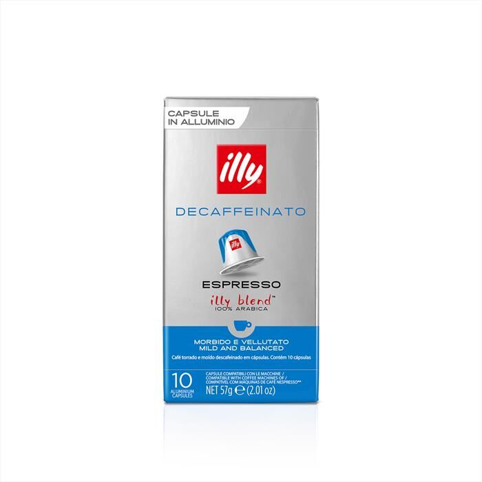 ILLY 10 Capsule Compatibili Nespresso Decaffeinato