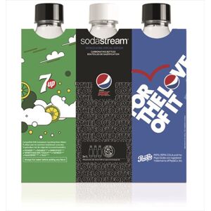 SODASTREAM Conf.3 Pz Bott. Fuse 1l Pepsi