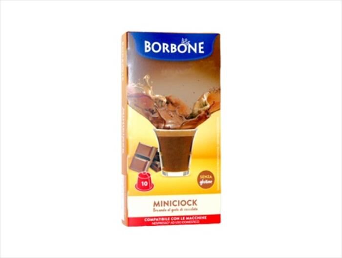 caffe borbone bevanda al gusto di miniciok 10 caps-multicolore