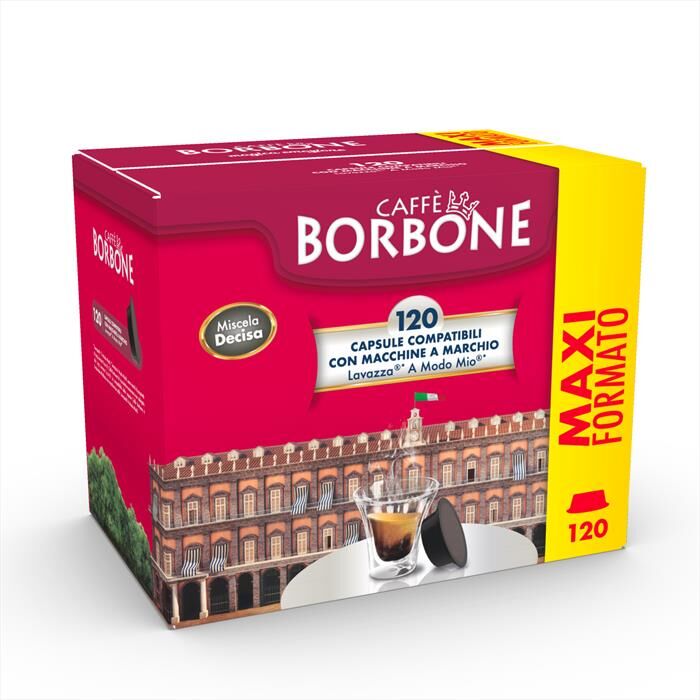 CAFFE BORBONE Miscela Decisa Comp. Lavazza A Modo Mio 120 Pz