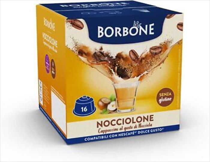 CAFFE BORBONE Nocciolone Nescafè Dolce Gusto 16 Caps