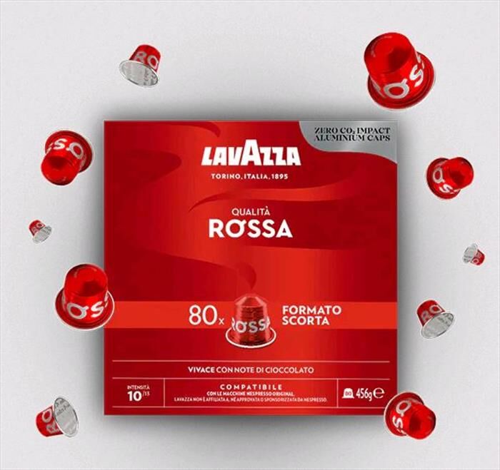 LAVAZZA Qualita' Rossa A Modo Mio 80 Caps-multicolore