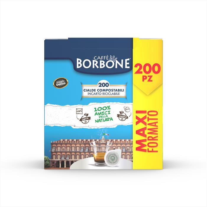 CAFFE BORBONE Miscela Decisa Confezione 200pz