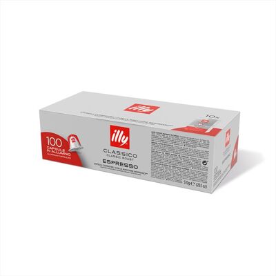 ILLY 100 Capsule Compatibili Nespresso Classico ILLY 100 Capsule Compatibili Nespresso Classico