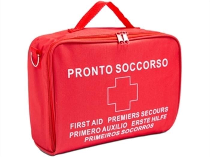 gima borsa per kit pronto soccorso-rosso