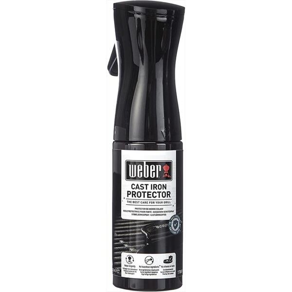 weber spray protettivo per ghisa 200ml-nero