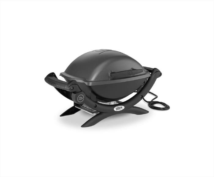 weber q 1400 barbecue elettrico-nero