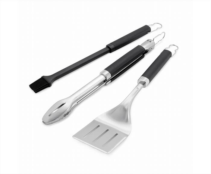 Weber Kit 3 Accessori Premium-acciaio