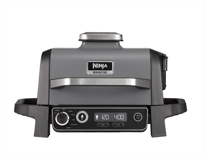 NINJA Bbq elettrico Woodfire+affumicatore Og701eu-nero