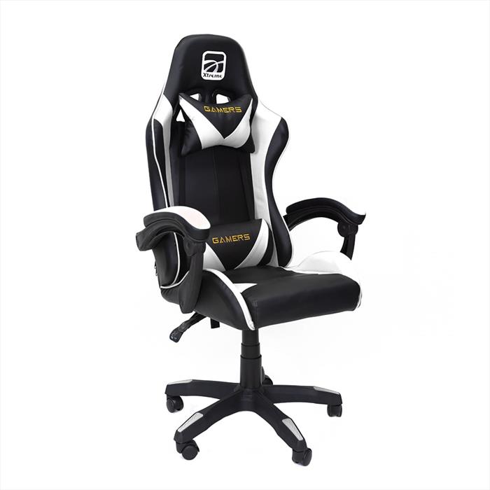 xtreme sedia gaming king-nero/bianco