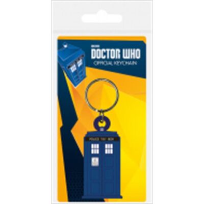 Portachiavi Tardis in gomma di Doctor Who - Pyramid International ufficiale Portachiavi Tardis in gomma di Doctor Who - Pyramid International ufficiale