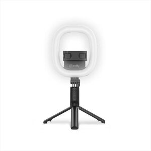 CELLY Asta Selfie Con Luce Led Clickringbtbk-nero