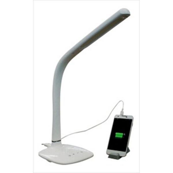 mediacom usb charging led desk lamp