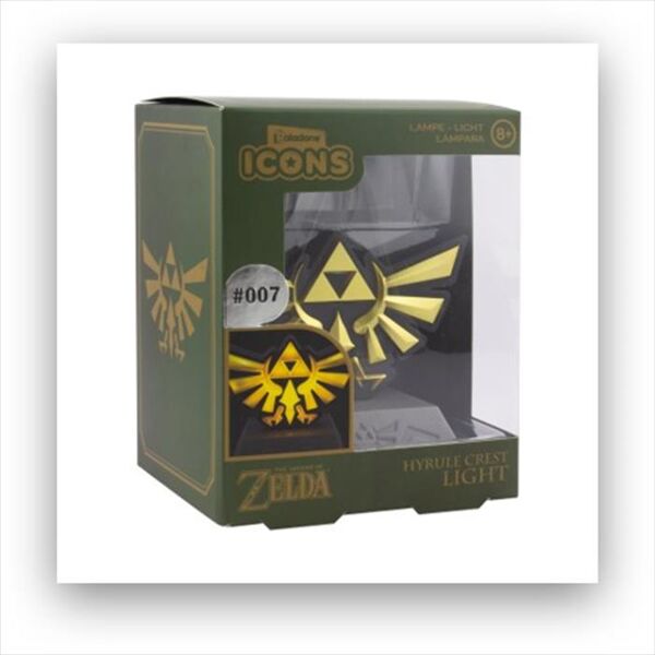 paladone icon light: hyrule crest the legend of zelda