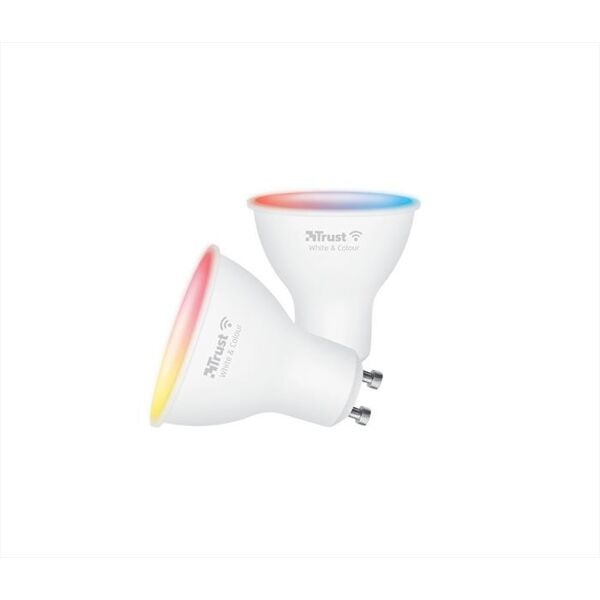 trust gu-10 duo-pack rgbcw led spot wi-fi