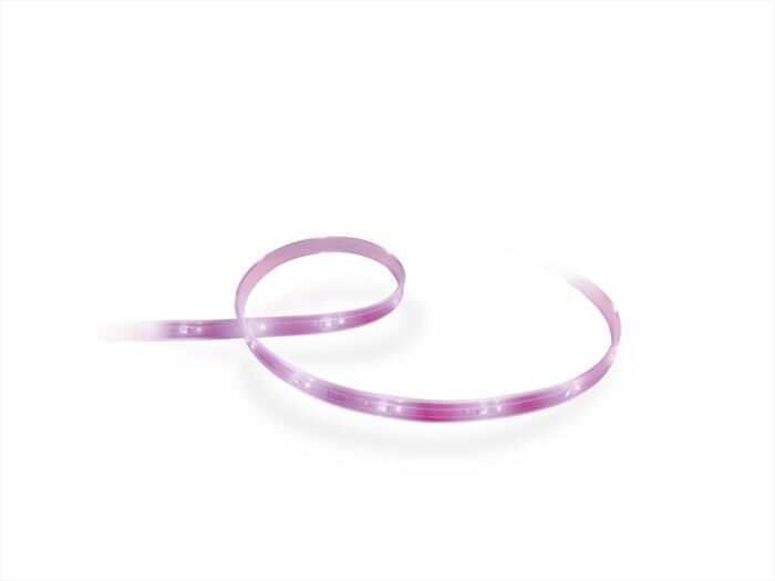 philips hue lightstrip plus v4 striscia 2 m estensibile wh-luce bianca e colorata