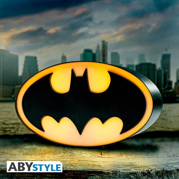 big ben dc comics lampada led logo batman