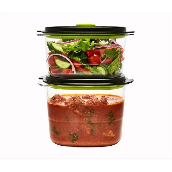 foodsaver 2 contenitori salva freschezza 700ml-1.2l