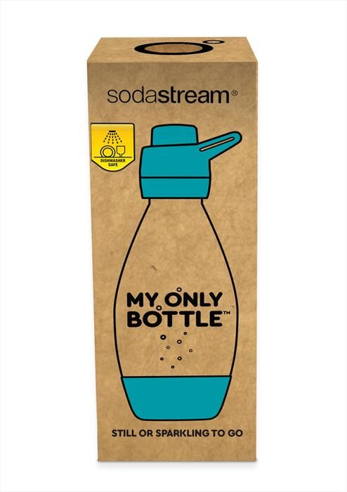 sodastream my only bottle sport 0,5 l-trasparente/azzurro