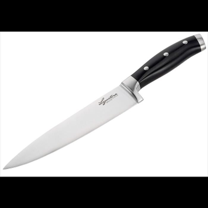 lagostina coltello da cuoco 20cm chef-nero/inox