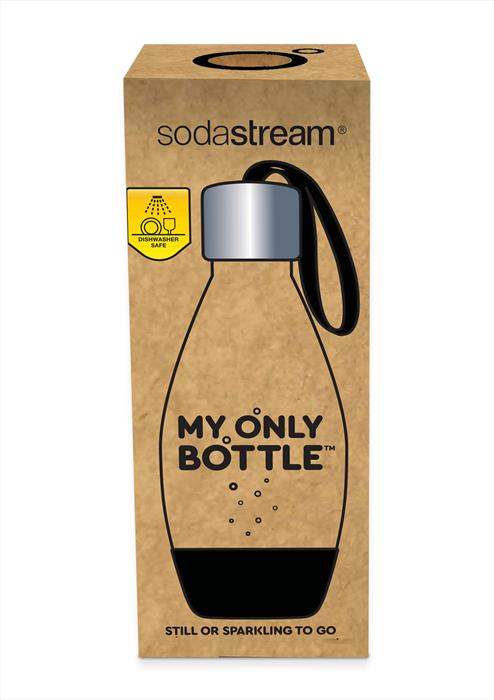 SODASTREAM My Only Bottle Black 0,5 L-trasparente/nero