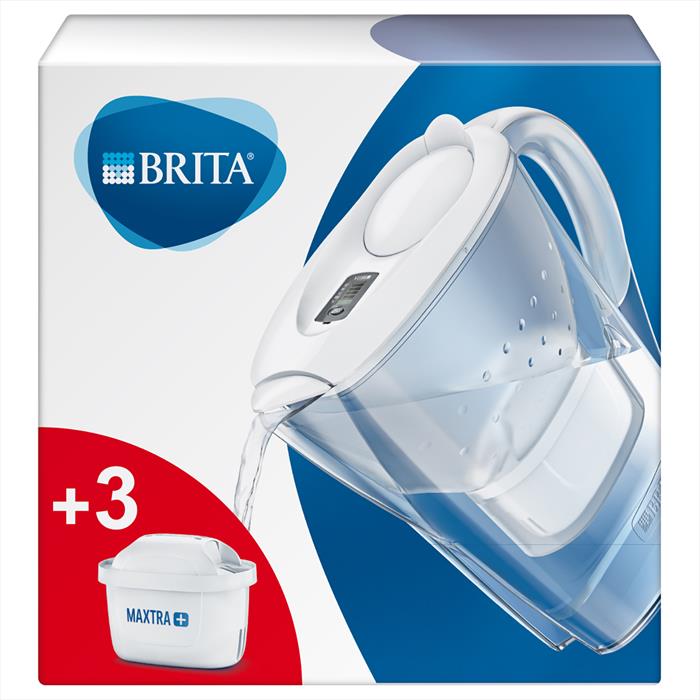 Brita Marella Incl. 3 Filtri Maxtra+-white