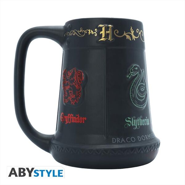 big ben harry potter mug 3d 650 ml- four houses