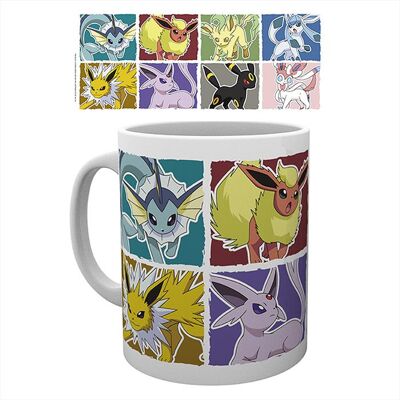 ABYSSE Pokemon Tazza 320ml Eevee Evolution ABYSSE Pokemon Tazza 320ml Eevee Evolution