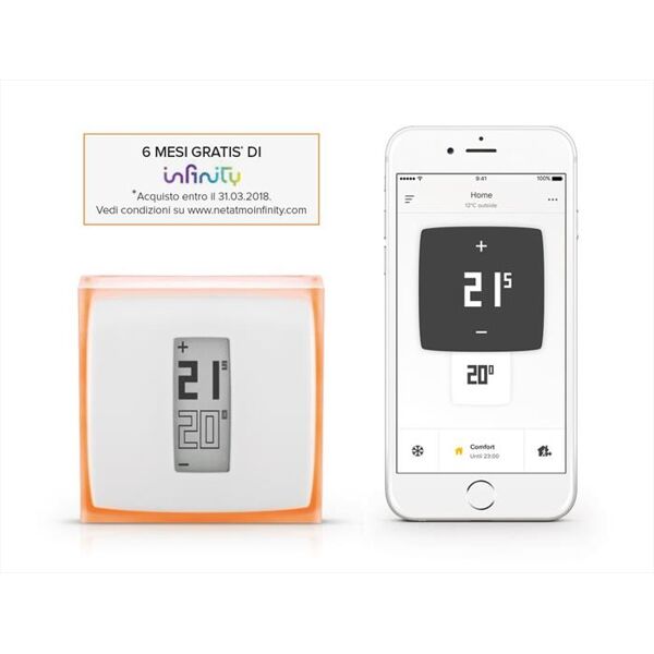 netatmo termostato per smartphone e tablet-white