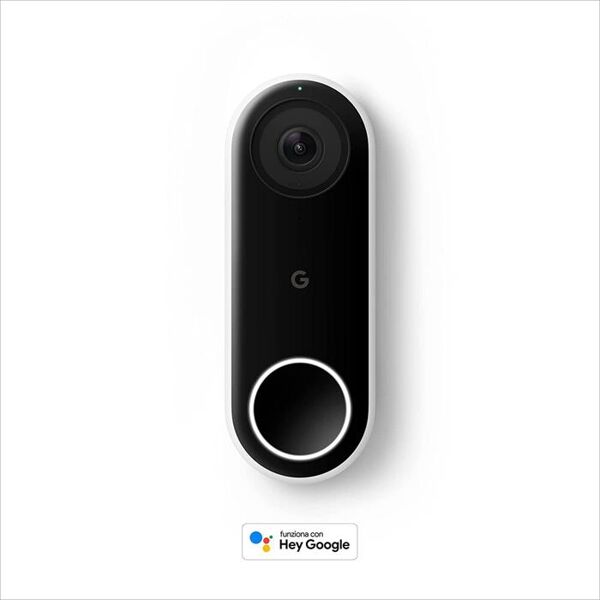 google nest doorbell (con cavo)-nero