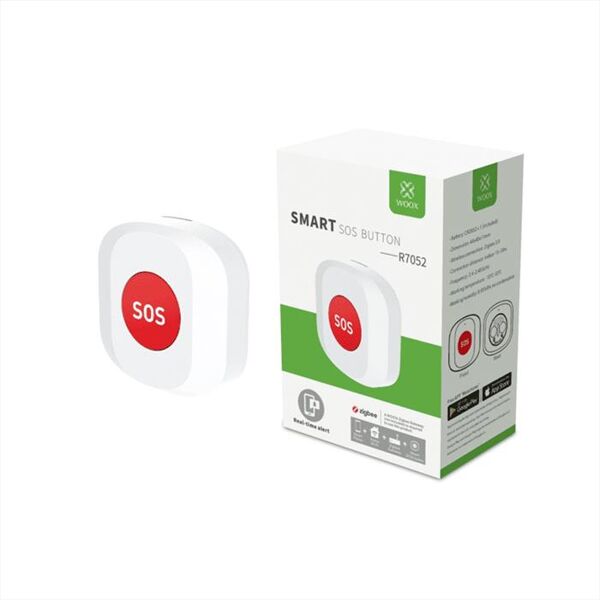 woox smart sos button-bianco