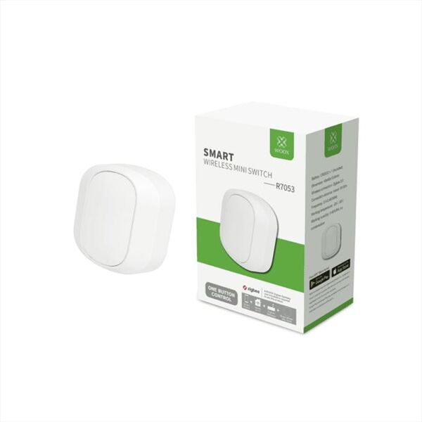 woox smart wireless mini switch-bianco