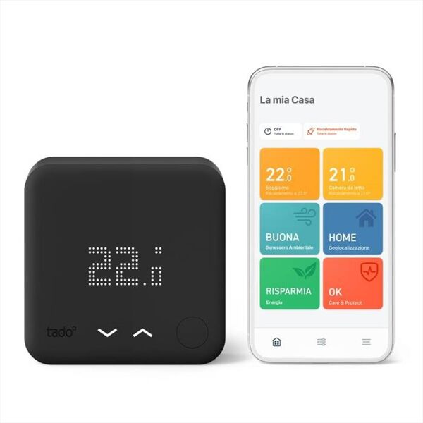 tado termostato smart kit di base v3+-black