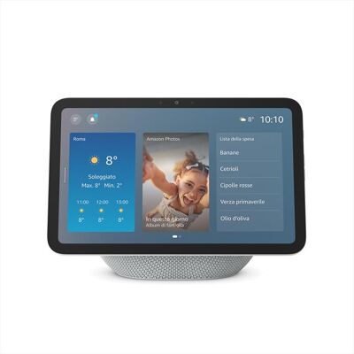 AMAZON Nuovo Echo Show 8 (2025 Release)-glacier White AMAZON Nuovo Echo Show 8 (2025 Release)-glacier White