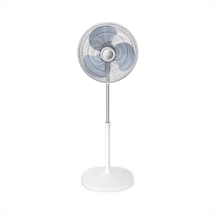 rowenta vu4410 essential + stand, ventilatore a piantana-bianco