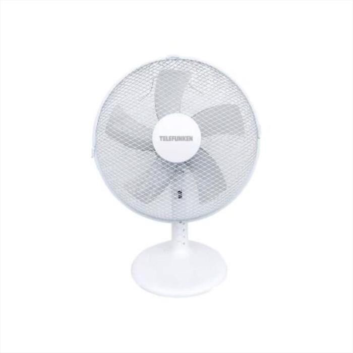 telefunken ventilatore da tavolo m07445-bianco