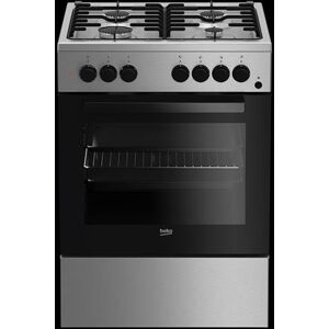 beko cucina a gas fse62110dx classe a-inox