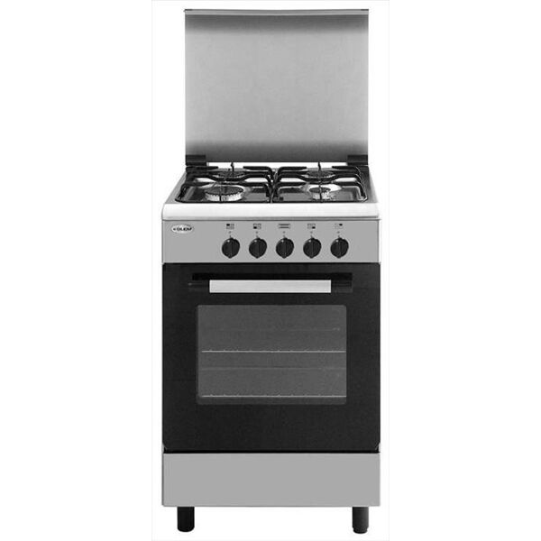 glem gas cucina a gas ae55mi3 classe a-inox