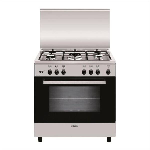 glem gas cucina a gas a855gi classe a-inox