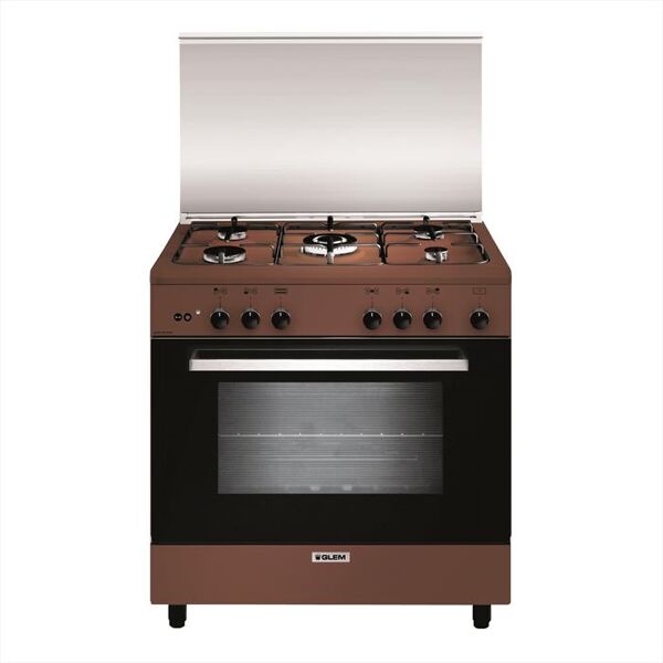 glem gas cucina a gas a855gc classe a-marrone