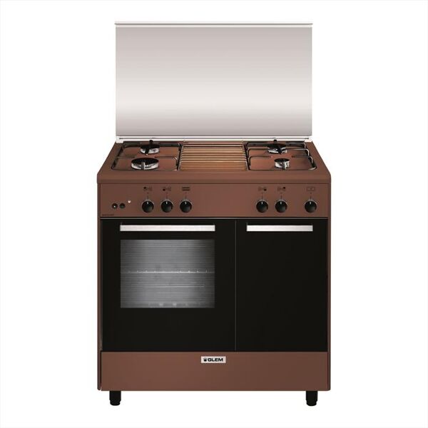 glem gas cucina a gas ar854gc classe a-marrone