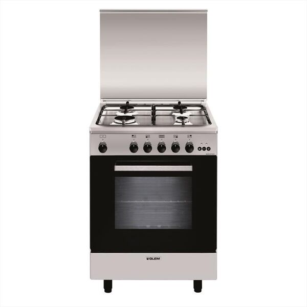 glem gas cucina a gas a664vi classe a-inox