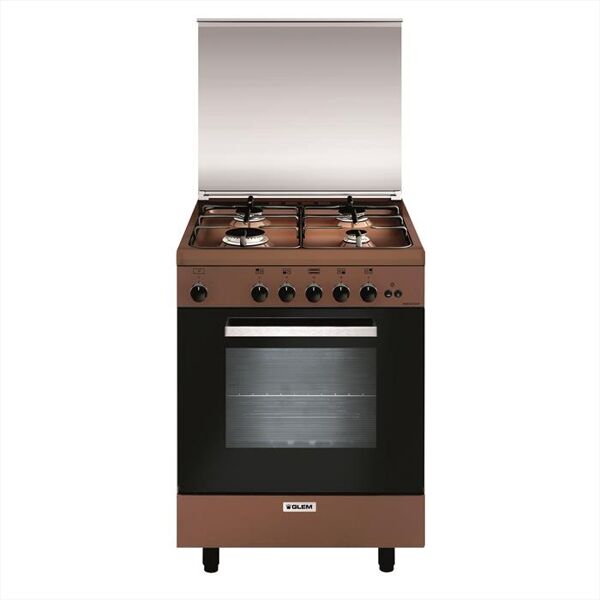 glem gas cucina a gas a664gc classe a-marrone