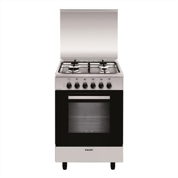 glem gas cucina a gas a554mi6 classe a-inox