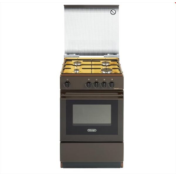 delonghi cucina a gas sgk 554 gb n classe a-coppertone