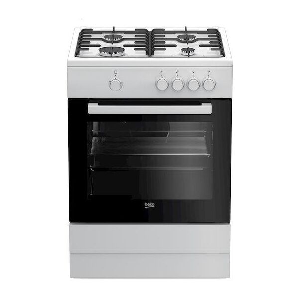 beko cucina a gas fsg62000dw classe a-bianco