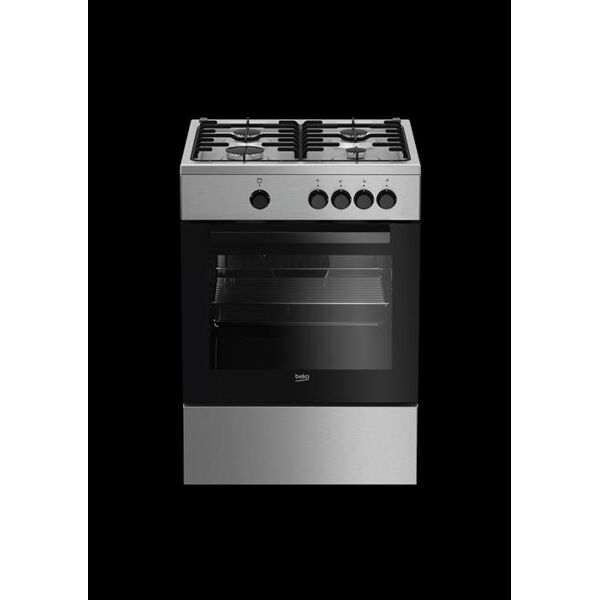 beko cucina a gas fsg62000dx classe a-inox