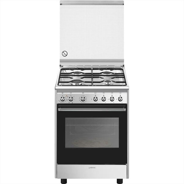 smeg cucina cx61gmpz classe a-acciaio inox