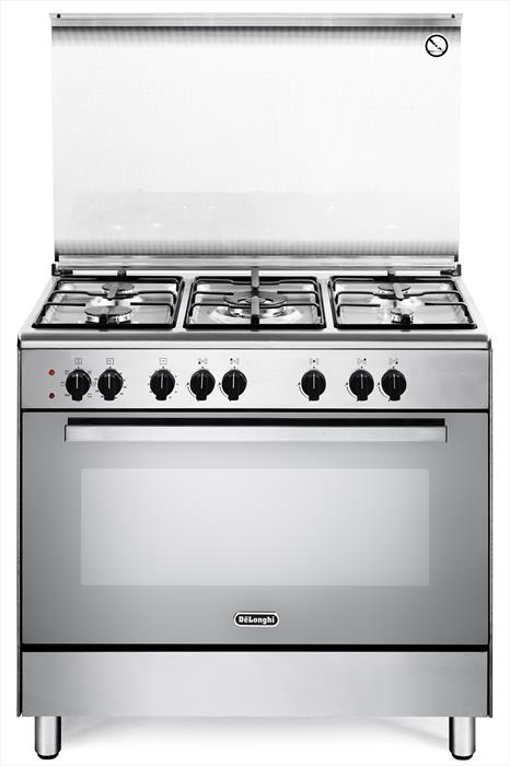 DeLonghi Cucina A Gas Demx 96 Ed Classe A-inox