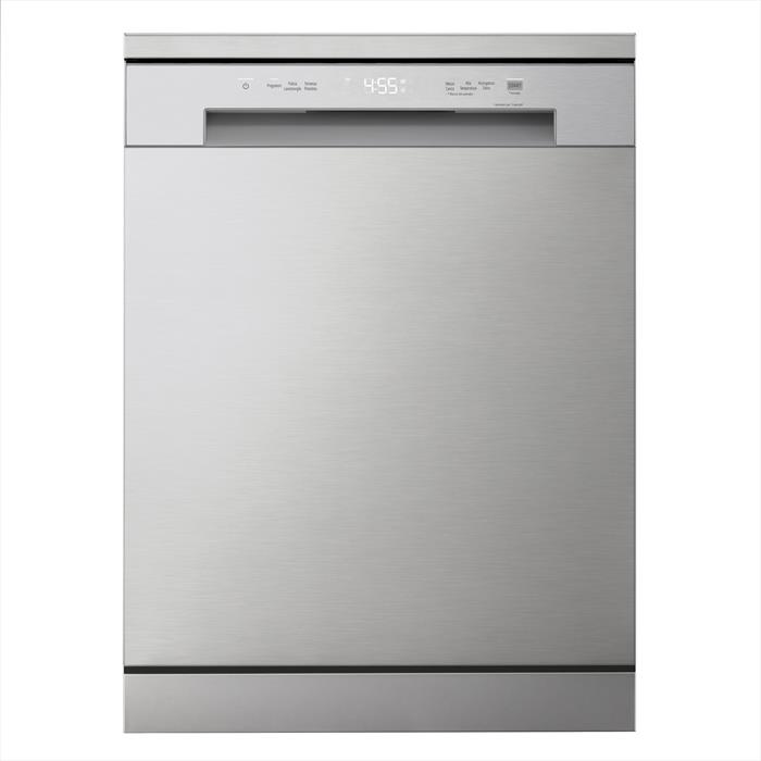 lg lavastoviglie quadwash df141fv classe d 14 coperti-prime silver